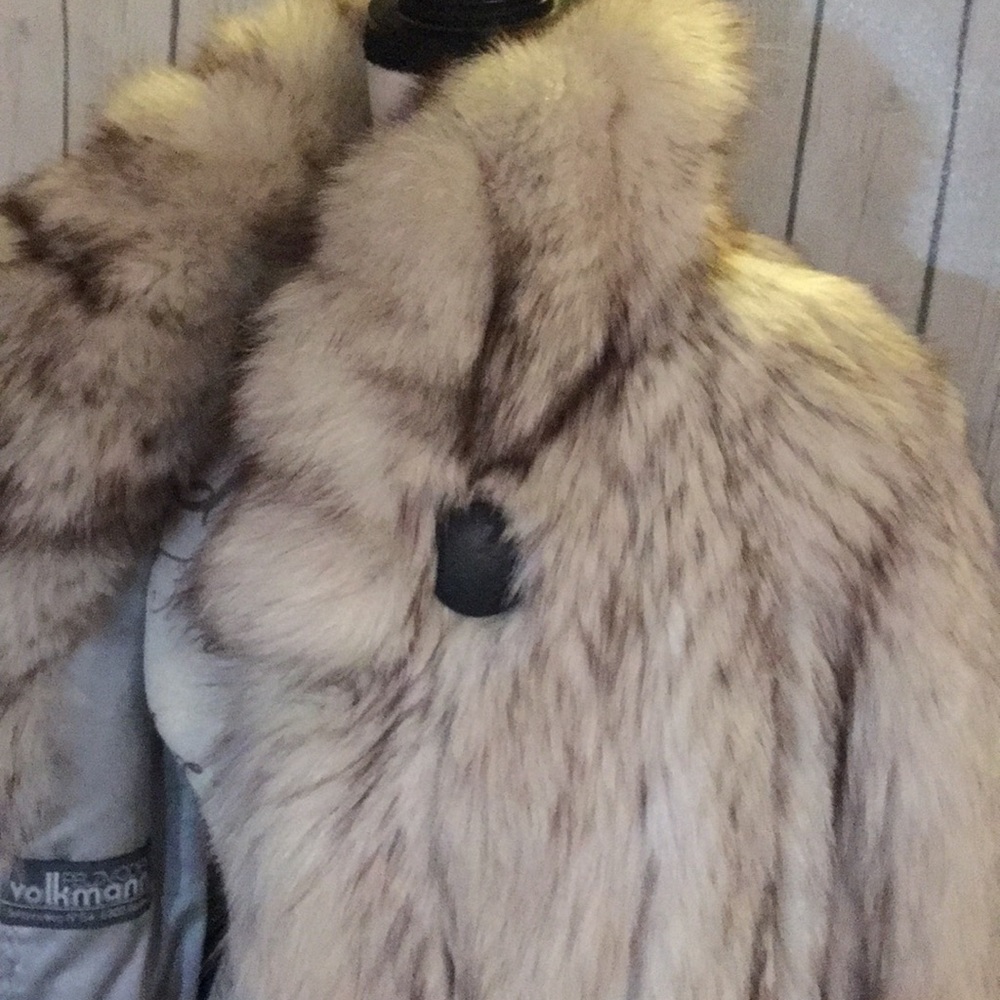 Vintage Silver Fox Long Fur Coat - Picture 7 of 8